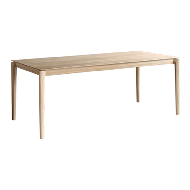 Modern 1/3/4/5/6 Pieces Rectangle Dining Set Ash Wood Dining Table with Chairs Clearhalo 'Dining Room Sets' 'Dining Tables & Seating' 'dining_room_set' 'furn' 'furn_dining_room_set' 'Furniture' 'furniture_dining_room_set' 'Kitchen & Dining Furniture' 1200x1200_e0b9da20-9265-4a38-8b45-f96af5a65c0f