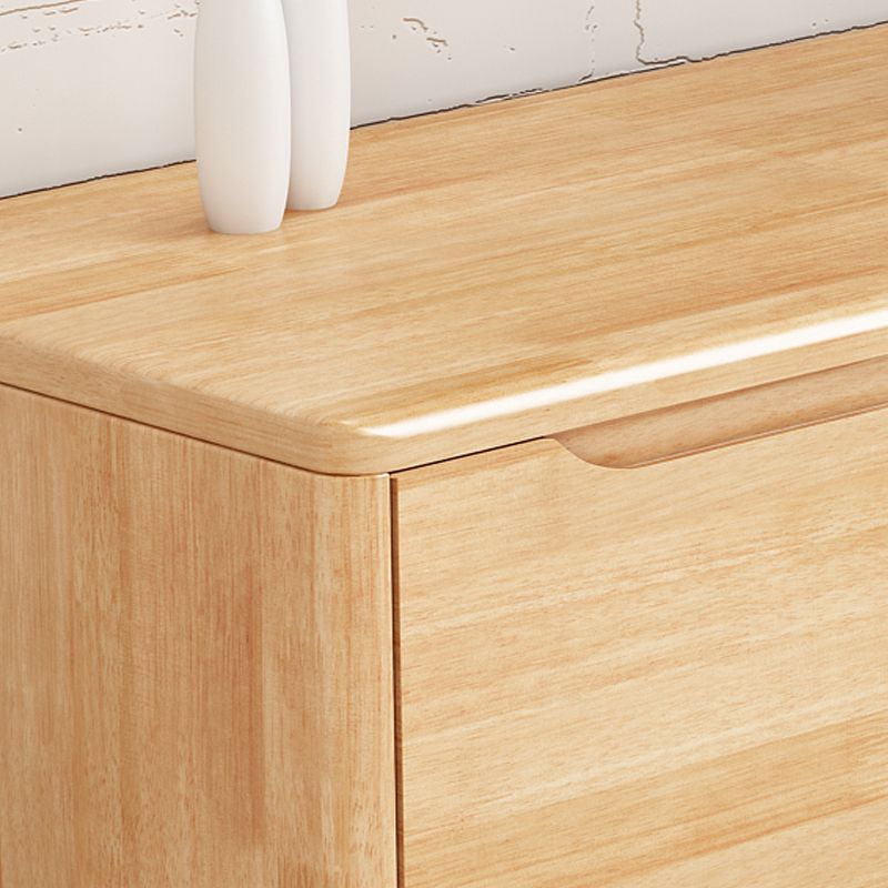 Consola de tv de goma consola de almacenamiento abierta de almacenamiento con cajones y puertas, 15 "D x 19" H