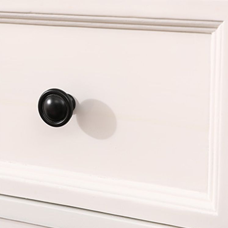 Mobile moderno accento con cassetti e cabine per le gambe cabriole in legno