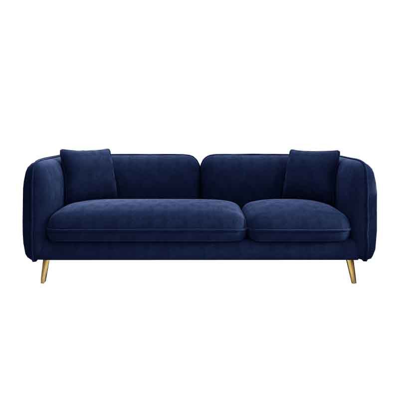 Tight Back Square Arm Ultra-Modern Sofa with Hair Pin Legs for Apartment Clearhalo 'furn' 'furn_sofas' 'Furniture' 'furniture_sofas' 'kitchen' 'kitchen_sofas' 'Living Room Furniture' 'Sofa' 'sofas' 1200x1200_e0bf6155-5ada-4055-9f22-abff53877214