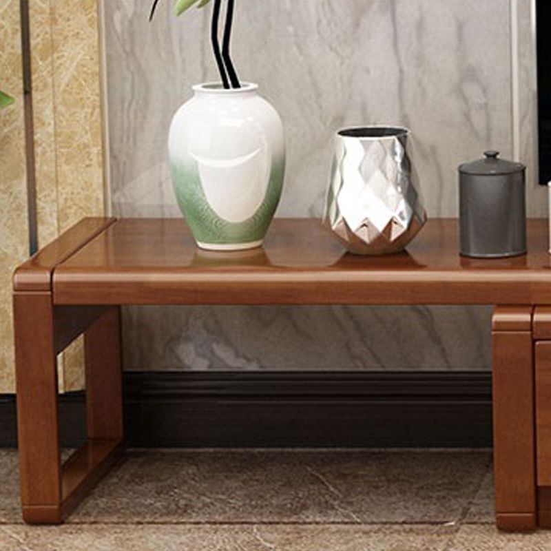 Modern Wood TV Console Open Storage TV Media Stand with Drawers for Living Room Clearhalo 'furn' 'furn_tv_stands_entertainment_centers' 'Furniture' 'Living Room Furniture' 'TV Stands & Entertainment Centers' 'TV Stands & Media Storage Furniture' 'tv_stands_entertainment_centers' 1200x1200_e0c2a0e3-6140-45d3-b3cf-0f5a7d61b6fc