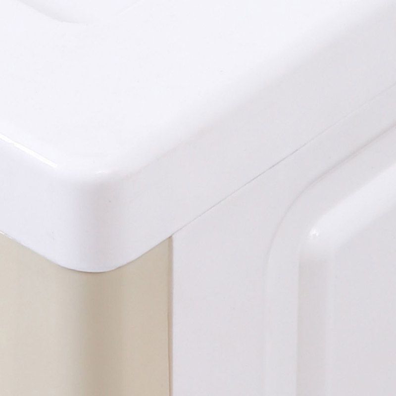 Non-Hanging Wardrobe Armoire Modern Plastic Storage Cabinet with Legs