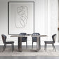 Metal Traditional Luxury Table Rectangular Sintered Stone Table Clearhalo ' dining_table' 'Dining Tables & Seating' 'Dining Tables' 'furn' 'furn_dining_table' 'Furniture' 'furniture_dining_table' 'Kitchen & Dining Furniture' 'kitchen&dining_furn' 'kitchen' 'kitchen_dining_table' 1200x1200_e0c32e1d-3e4c-4109-a711-51c9de535e87