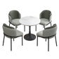 Simple Style Sintered Stone Dining Table Tulip Base Round Table for Home Clearhalo ' dining_table' 'Dining Tables & Seating' 'Dining Tables' 'furn' 'furn_dining_table' 'Furniture' 'furniture_dining_table' 'Kitchen & Dining Furniture' 'kitchen&dining_furn' 'kitchen' 'kitchen_dining_table' 1200x1200_e0c6afe5-ec5b-4d98-b85d-513497fd05a9