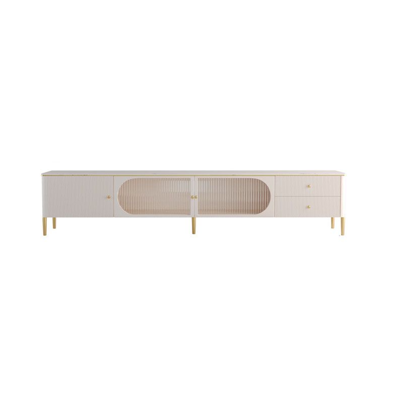 Soporte para TV Stone Media Console, soporte para TV con almacenamiento cerrado y cajones