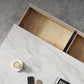 Aucune table basse simple affligeante d'ardoise de table de cocktail de rectangle