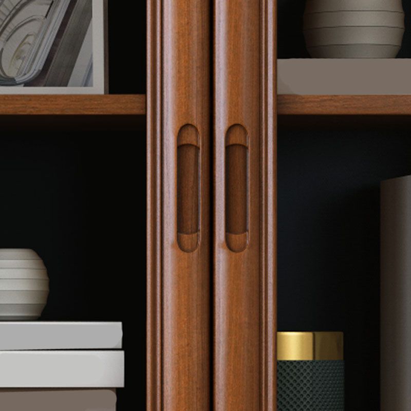 Archivo tradicional Archivo de madera Archivo vertical con estantes