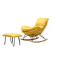 Modern Style Rocking Chair Indoor Mother Feeding Sofa Rocking Chair with Ottoman