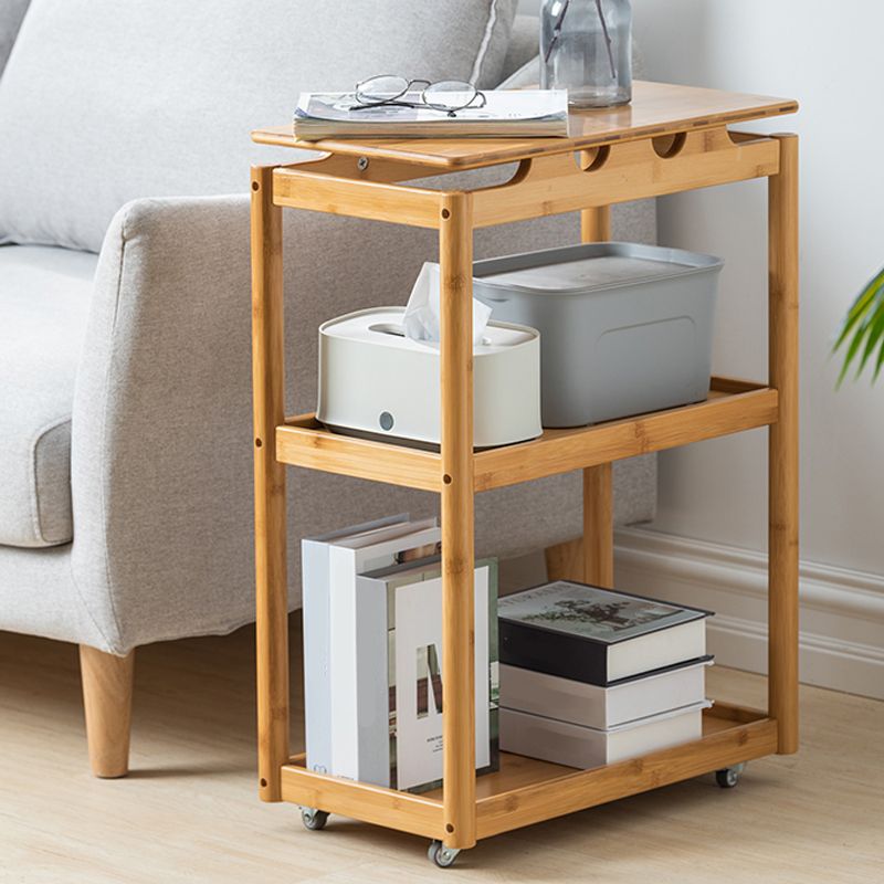 29.5" Tall Side Accent Table Rectangular Nesting End Table for Living Room Clearhalo 'Coffee & Accent Tables' 'End & Side Tables' 'end_side_tables' 'furn' 'furn_end_side_tables' 'Furniture' 'Living Room Furniture' 1200x1200_e0cfaade-916d-4f2d-b7d6-635391238430