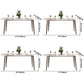 Metal Contemporary Rectangular Dining Table Sintered Stone Table with 4 Legs Clearhalo ' dining_table' 'Dining Tables & Seating' 'Dining Tables' 'furn' 'furn_dining_table' 'Furniture' 'furniture_dining_table' 'Kitchen & Dining Furniture' 'kitchen&dining_furn' 'kitchen' 'kitchen_dining_table' 1200x1200_e0d1c58f-ea97-4faf-9645-023c83000dcb
