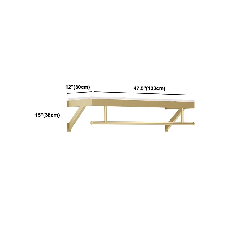 Gorgeous Style Coat Rack Metal Wall Mounted Gold Coat Rack Living Room Clearhalo 'Entry & Mudroom Furniture' 'furn' 'furn_hall_tree_coat_racks' 'Furniture' 'Hall Trees & Coat Racks' 'hall_tree_coat_racks' 1200x1200_e0d1d16c-a7c9-43a1-8a62-3fa22ea9f92a