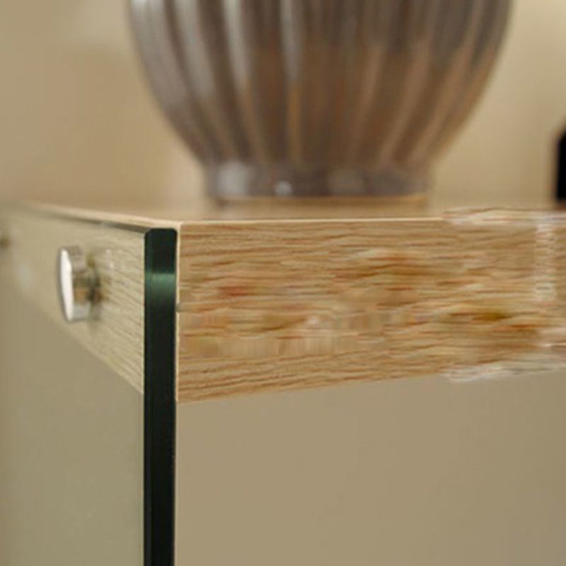 Tavolo console contemporanea a forma di rettangolo tavolo di divano console in natura naturale