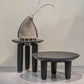 Black Finish Wood 3 Legs Cocktail Table 2-Piece Round Coffee Table Set Clearhalo 'Coffee & Accent Tables' 'Coffee Tables' 'coffee_tables' 'furn' 'furn_coffee_tables' 'Furniture' 'Living Room Furniture' 1200x1200_e0dbd059-ce2f-44e2-b459-0ec6ad61d870
