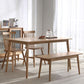 Simple Brown Standard Dining Table Solid Wood Rectangle Dining Table with 4 Legs Base Clearhalo ' dining_table' 'Dining Tables & Seating' 'Dining Tables' 'furn' 'furn_dining_table' 'Furniture' 'furniture_dining_table' 'Kitchen & Dining Furniture' 'kitchen&dining_furn' 'kitchen' 'kitchen_dining_table' 1200x1200_e0dea14e-94f3-4651-9935-58ee5e2a9fb6