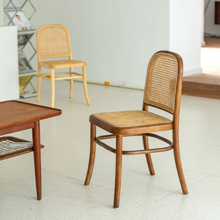 Traditional Dining Armless Chair Open Back Side Chairs with Wooden Legs Clearhalo ' kitchen&dining_furn' 'Dining Chairs' 'Dining Tables & Seating' 'dining_chair' 'furn' 'furn_dining_chair' 'Furniture' 'furniture_dining_chair' 'Kitchen & Dining Furniture' 'kitchen' 1200x1200_e0dec867-5abb-4acd-8761-a209e9bdadae
