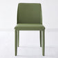 Faux Leather Armless Dining Chairs Contemporary Home Side Chair