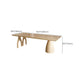 Rectangular Shaped Office Conference Table Wooden Writing Desk in Natural Clearhalo 'furn' 'furn_office_desk' 'Furniture' 'Office Desks' 'Office Furniture' 'office_desk' 1200x1200_e0e43ca5-e907-463d-8c6f-8d9df9b63e80
