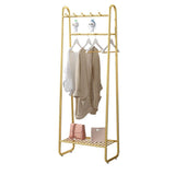 Glam ingresso albero in metallo indipendente 5 o più albero di sala con scaffalature