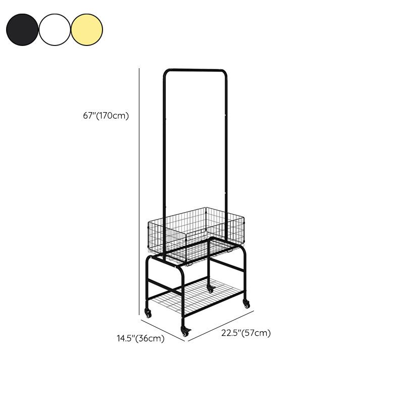 Rastrellino per pavoni da branco di abiti lussuosi con mensole con scaffali