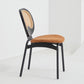Modern Style Side Chair Upholstered King Louis Back Armless Dining Chair Clearhalo 'Dining Chairs' 'Dining Tables & Seating' 'dining_chair' 'furn' 'furn_dining_chair' 'Furniture' 'furniture_dining_chair' 'Kitchen & Dining Furniture' 1200x1200_e0ece875-8cd9-441a-baf4-e00e4ff14083