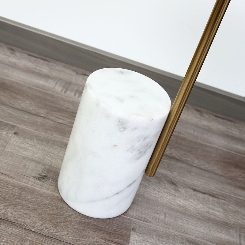 Scandinavian Side Table Marble Pedestal Round Living Room End Table Clearhalo 'Coffee & Accent Tables' 'End & Side Tables' 'end_side_tables' 'furn' 'furn_end_side_tables' 'Furniture' 'Living Room Furniture' 1200x1200_e0eda4b5-e669-4be8-ade7-d533c2da5148