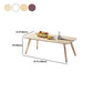 4 Legs 1 Coffee Table Modern Rectangular Solid Wood Coffee Table Clearhalo 'Coffee & Accent Tables' 'Coffee Tables' 'coffee_tables' 'furn' 'furn_coffee_tables' 'Furniture' 'Living Room Furniture' 1200x1200_e0f3e261-006b-4821-a0cc-2a39fc8d82ef