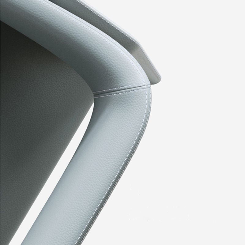 Open achterzijde eetstoelen moderne gestoffeerde dineren accentstoel