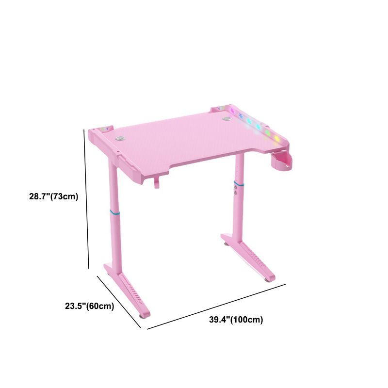 Escritorio de juegos contemporáneo para la oficina 23.6 "W x 28.7" H Desk rectangular