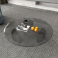 3 Legs Glass Single Coffee Table Tropical No Distressing Coffee Table