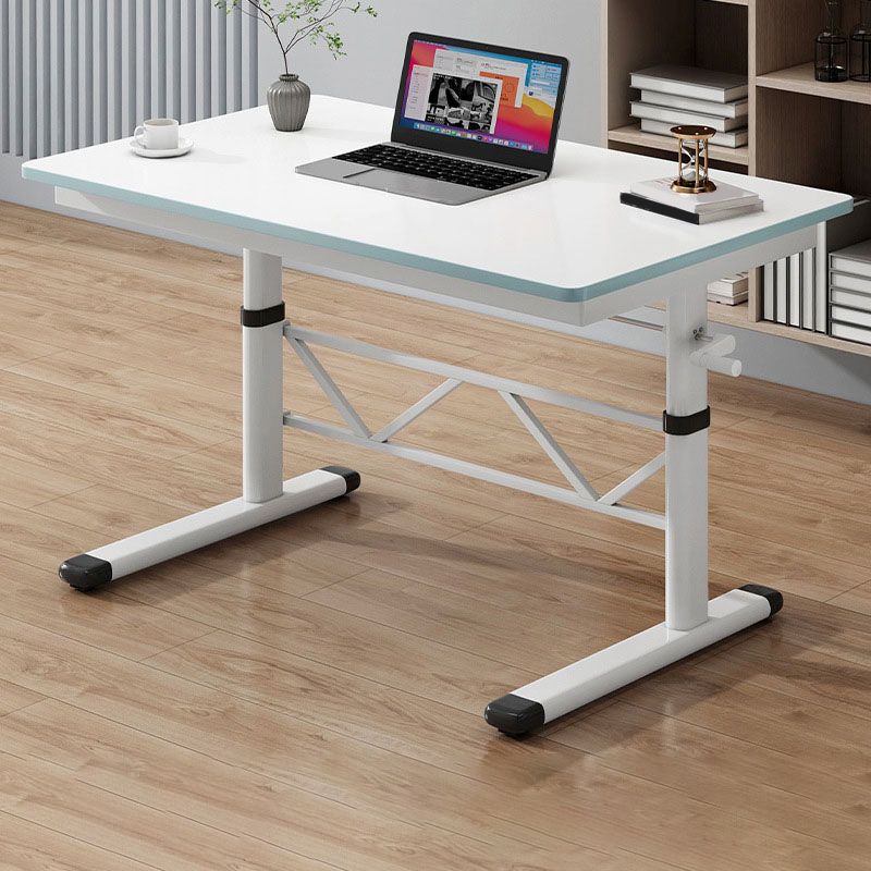 Contemporary Standing Desk Converter Rectangular Office Desk Clearhalo 'furn' 'furn_office_desk' 'Furniture' 'Office Desks' 'Office Furniture' 'office_desk' 1200x1200_e0fcdc80-0b75-4183-a1f2-cfd7d7cd0bf1