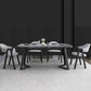 Contemporary Gray Standard Dining Set MDF Rectangle Shape Dining Set for Kitchen Clearhalo 'Dining Room Sets' 'Dining Tables & Seating' 'dining_room_set' 'furn' 'furn_dining_room_set' 'Furniture' 'furniture_dining_room_set' 'Kitchen & Dining Furniture' 'kitchen&dining_furn' 'kitchen' 1200x1200_e1000f02-e9b3-4ebc-984c-6dc5870ef093