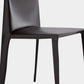 Chaise d'appoint moderne et Simple, en Faux cuir, sans accoudoirs, pour salle à manger, chambre à coucher