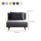 Cushion Back Futon Sofa Bed Pillow Included Sleeper Sofa with Gold Leg Clearhalo 'furn' 'furn_futons' 'Furniture' 'Futons & Daybeds' 'Futons' 'Living Room Furniture' 1200x1200_e100aa88-9140-4721-8cc4-b6e232ea2593