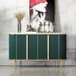 Glam Style Door Sideboard Stone Top Sideboard for Living Room Clearhalo 'buffet_sideboard' 'Buffets & Sideboards' 'furn' 'furn_buffet_sideboard' 'Furniture' 'Kitchen & Dining Furniture' 1200x1200_e1014675-15f0-4a92-bc2e-f3573a50a02a