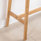 Moderner Bistro-Bartisch, rechteckiger Massivholz-Bartisch für Zuhause