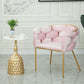 Glam Metal Dining Room Chair Velvet Dining Side Chair for Home Use Clearhalo 'Dining Chairs' 'Dining Tables & Seating' 'dining_chair' 'furn' 'furn_dining_chair' 'Furniture' 'Kitchen & Dining Furniture' 1200x1200_e103bd64-bc4f-40f3-a684-d5a64c18d065