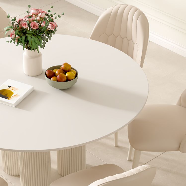 1/5 Piece Stone Top Contemporary Style Dining Room Chair Set Clearhalo 'Dining Room Sets' 'Dining Tables & Seating' 'dining_room_set' 'furn' 'furn_dining_room_set' 'Furniture' 'Kitchen & Dining Furniture' 1200x1200_e1041854-ba94-4080-b496-882e9c0c5080