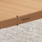 Tavolino da caffè contemporaneo Frame 1 Tavolino da cocktail singolo in legno