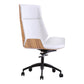 High Back Executive Chair Contemporary Armless Chair with Wheels Clearhalo 'furn' 'furn_office_chair' 'Furniture' 'Office Chairs' 'Office Furniture' 'office_chair' 1200x1200_e107df50-3f77-42fb-a958-00476781e798