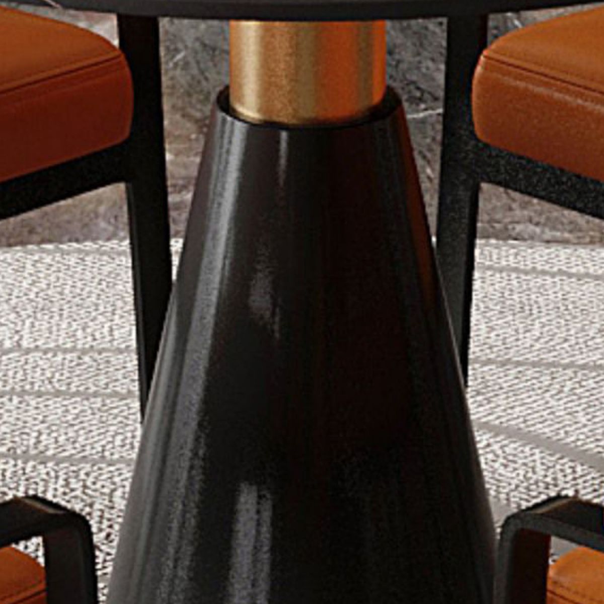 Mesa de piedra sinterizada de interior de lujo tradicional para la cocina para la cocina