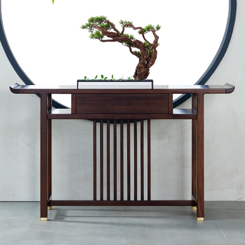 Tavolo della console contemporanea a forma di rettangolo