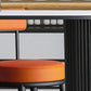 Industrial Bar Table Set 1/5 Pieces Stone Pub Dining Set for Indoor Clearhalo 'Bar Furniture' 'furn' 'furn_home_bar_bar_sets' 'Furniture' 'Home Bars & Bar Sets' 'home_bar_bar_sets' 'Kitchen & Dining Furniture' 1200x1200_e10c06a6-fa58-4b1b-ac8f-982c9d652bc1