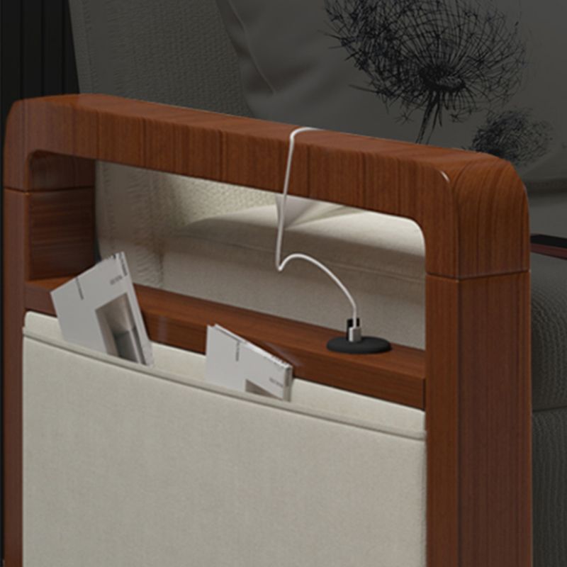 White Futon Sleeper Sofa Bed Contemporary Style with Arms Convertible Sofas Clearhalo 'furn' 'furn_futons' 'Furniture' 'Futons & Daybeds' 'Futons' 'Living Room Furniture' 1200x1200_e10c732f-d208-4361-b199-f1041c71f0c4