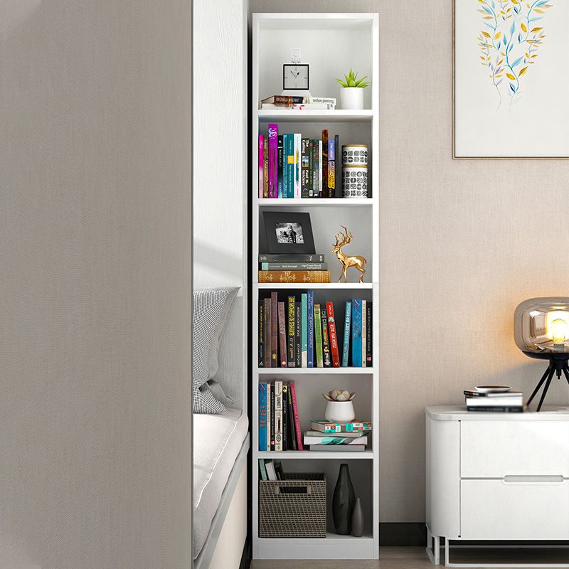 Modern Style Wooden Bookshelf Standard Closed Back Shelf Bookcase Clearhalo 'Bookcases' 'furn' 'furn_bookcases' 'Furniture' 'furniture_bookcases' 'kitchen' 'kitchen_bookcases' 'Living Room Furniture' 'Office Furniture' 1200x1200_e1148be9-26d9-44ac-8c74-01856926cd29