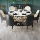 Round Pedestal Dining Site Table Traditional Luxury Marble Table for Home Clearhalo ' dining_table' 'Dining Tables & Seating' 'Dining Tables' 'furn' 'furn_dining_table' 'Furniture' 'furniture_dining_table' 'Kitchen & Dining Furniture' 'kitchen&dining_furn' 'kitchen' 'kitchen_dining_table' 1200x1200_e1168ed6-8fb4-4695-871d-00c86b05b36d