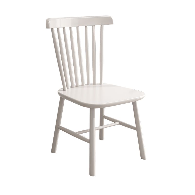 Contemporary Armless Dining Chair Home Solid Wood Dining Chair