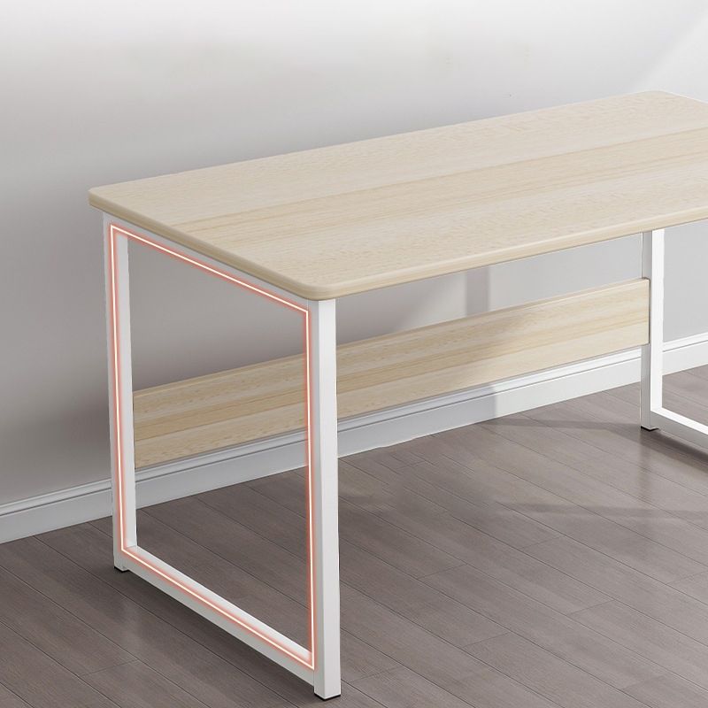 28.3 "H Escritorio de escritura de escritorio Contemporáneo de madera Desk of Office Rectangular