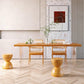 Moderne eetmeubelset 1/2/5 stuks massief houten eettafel en stoelen