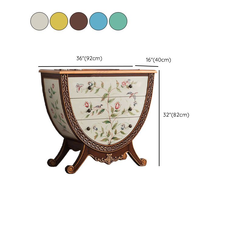 Madera sólida de cofre de almacenamiento tradicional de 15.6 pulgadas de ancho