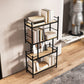Open Back Metal Bookshelf Scandinavian Style Bookcase for Home Office Study Room Clearhalo 'Bookcases' 'furn' 'furn_bookcases' 'Furniture' 'furniture_bookcases' 'Office Furniture' 1200x1200_e122c81f-f112-4d0b-826f-454f8c6dfd6a